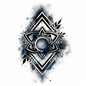 mini-geometry – tattoo design ideas free ai generated – surrealism-disorienting – for-forearm – Gallery: other-other-inkby-ai