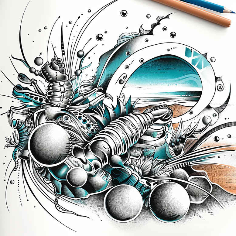 no-excess – tattoo design ideas free ai generated – surrealism-beyond-reality – for-calf – Gallery: other-other-inkby-ai