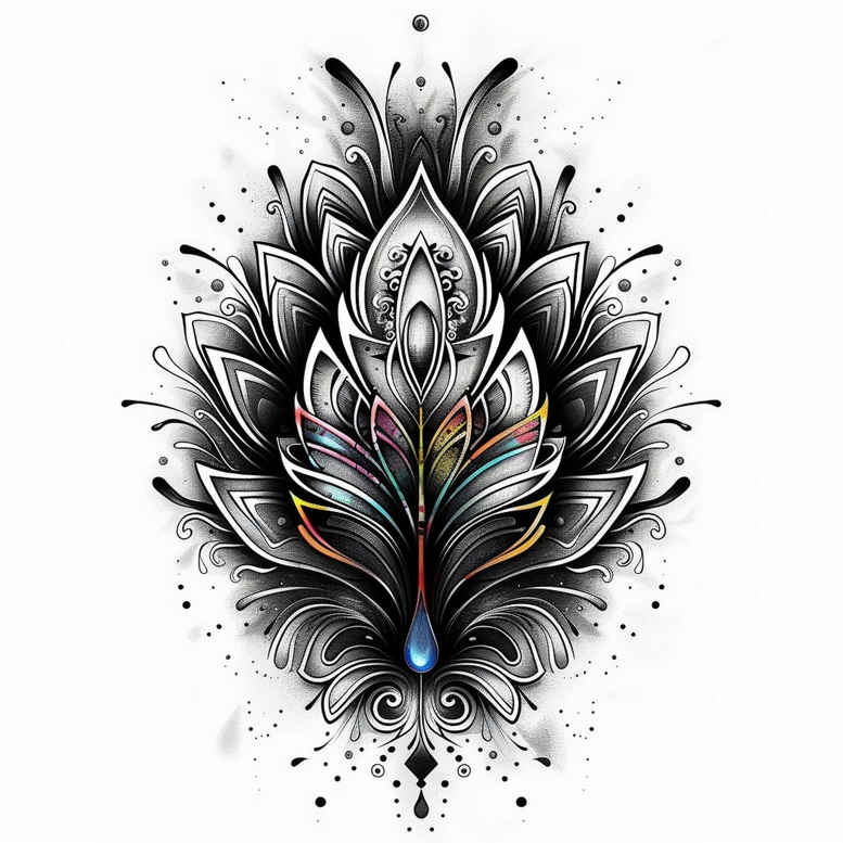 no-fill – tattoo design ideas free ai generated – realism-textured-light – for-heel – Gallery: other-other-inkby-ai