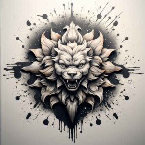 precise – tattoo design ideas free ai generated – realism-clean-background – for-upper-chest – Gallery: other-other-inkby-ai