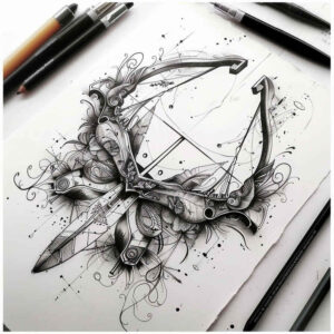 refined-ink – tattoo design ideas free ai generated – neotraditional-modern-classic – for-lower-leg – Gallery: other-other-inkby-ai