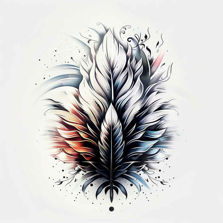 subtle-shape – tattoo design ideas free ai generated – neotraditional-clean-fill – for-upper-shoulder – Gallery: other-other-inkby-ai