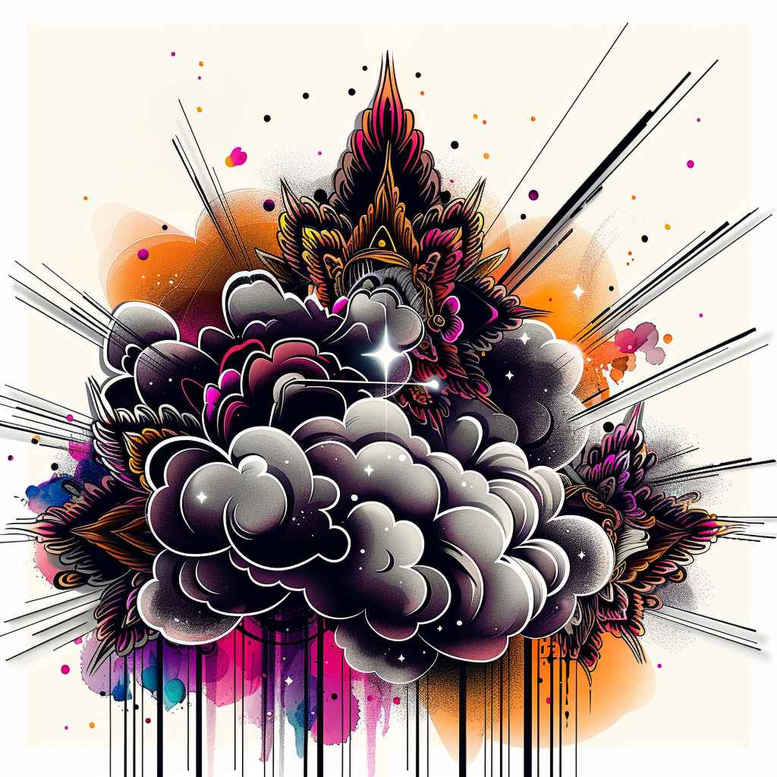 thin-line – tattoo design ideas free ai generated – realism-precise-gradient – for-biceps – Gallery: other-other-inkby-ai