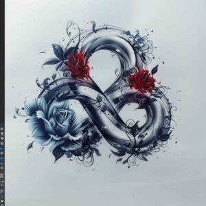 tiny-motif – tattoo design ideas free ai generated – surrealism-floating-elements – for-neck – Gallery: other-other-inkby-ai