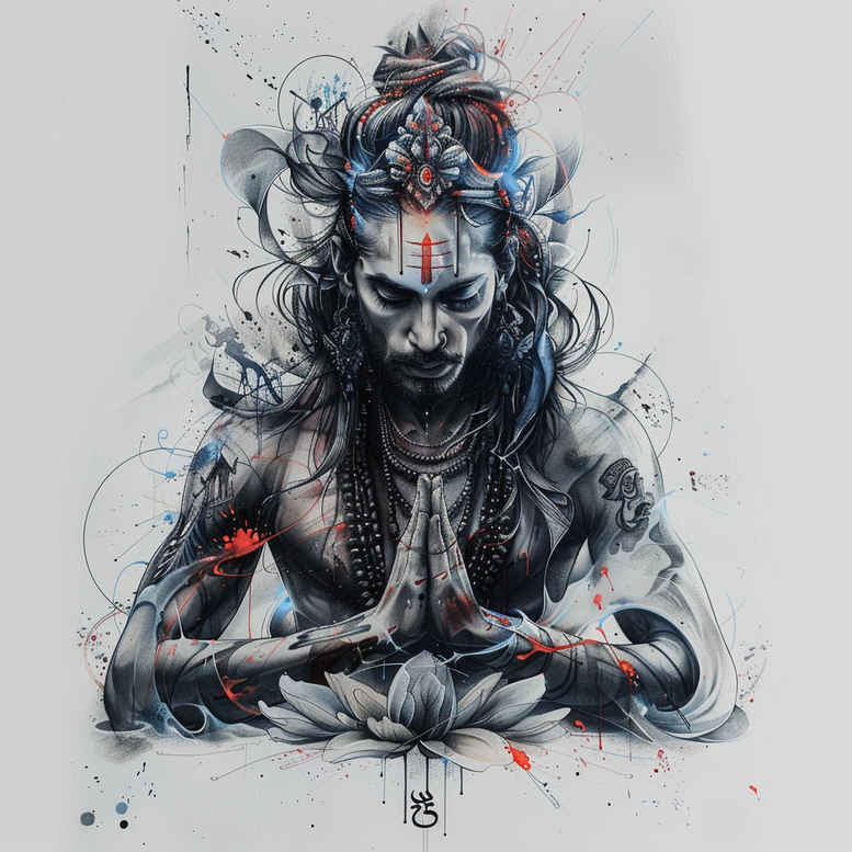 gentle-angle – tattoo design ideas free ai generated – realism-visual-accuracy – for-inner-arm – Gallery: other-religions-inkby-ai