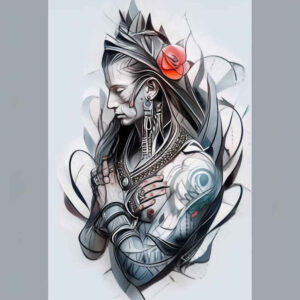 micro-art – tattoo design ideas free ai generated – realism-anatomical-accuracy – for-upper-chest – Gallery: other-religions-inkby-ai