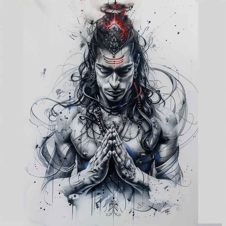 quiet-art – tattoo design ideas free ai generated – realism-studio-quality – for-triceps – Gallery: other-religions-inkby-ai