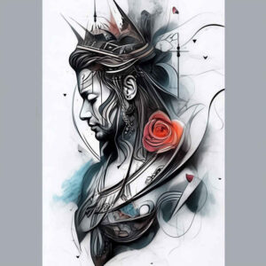other-religions tattoo design ideas precise lines spirituality in art represents determination