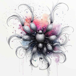 other tattoo design ideas ambiguous space black-and-white for hip