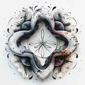 other tattoo design ideas Surrealism fantastical deep-shading for spine