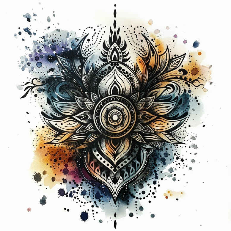 other tattoo design ideas decorative elements razor-sharp for upper thigh