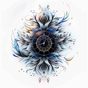 other tattoo design ideas Surrealism psychic energy sharp-focus for upper thigh