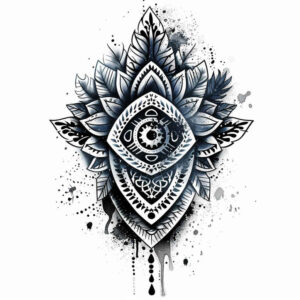 other tattoo design ideas Realism digital realism soft-focus symbolising determination