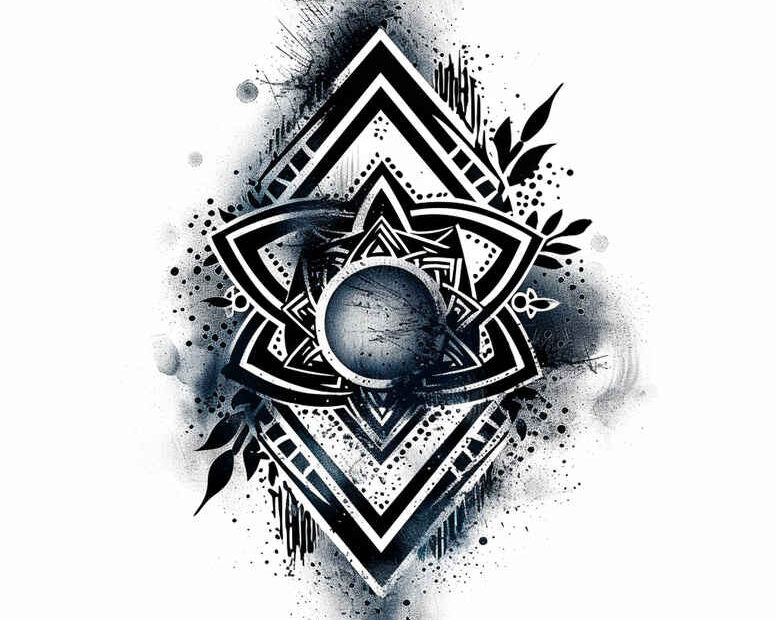 other tattoo design ideas geometric surreal for palm