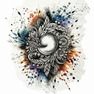 other tattoo design ideas classic composition ultra-detailed for nape