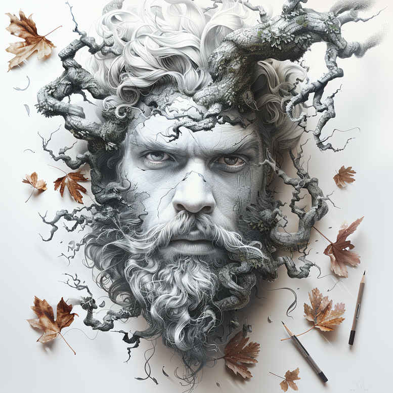 tribal-viking-tattoo-surrealism-displaced-objects-for-foot – tattoo design ideas free ai generated – Gallery: other-vikings-inkby-ai