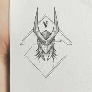 tribal-viking-tattoo-neotraditional-bold-texture-for-foot – tattoo design ideas free ai generated – Gallery: other-vikings-inkby-ai