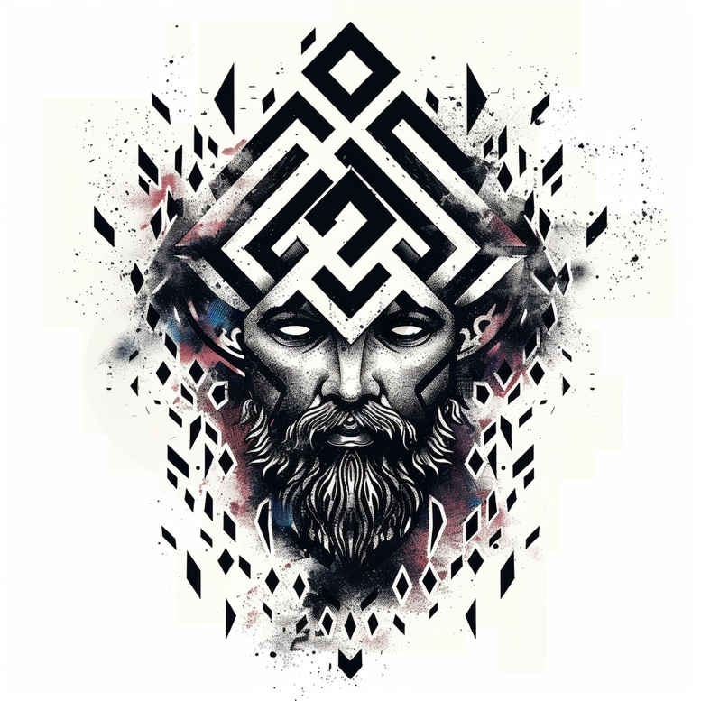 other-vikings tattoo design ideas luminous layered shading for side torso