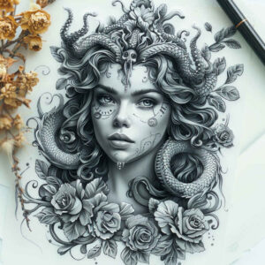 other-vikings tattoo design ideas Realism realistic color spiritual for inner arm