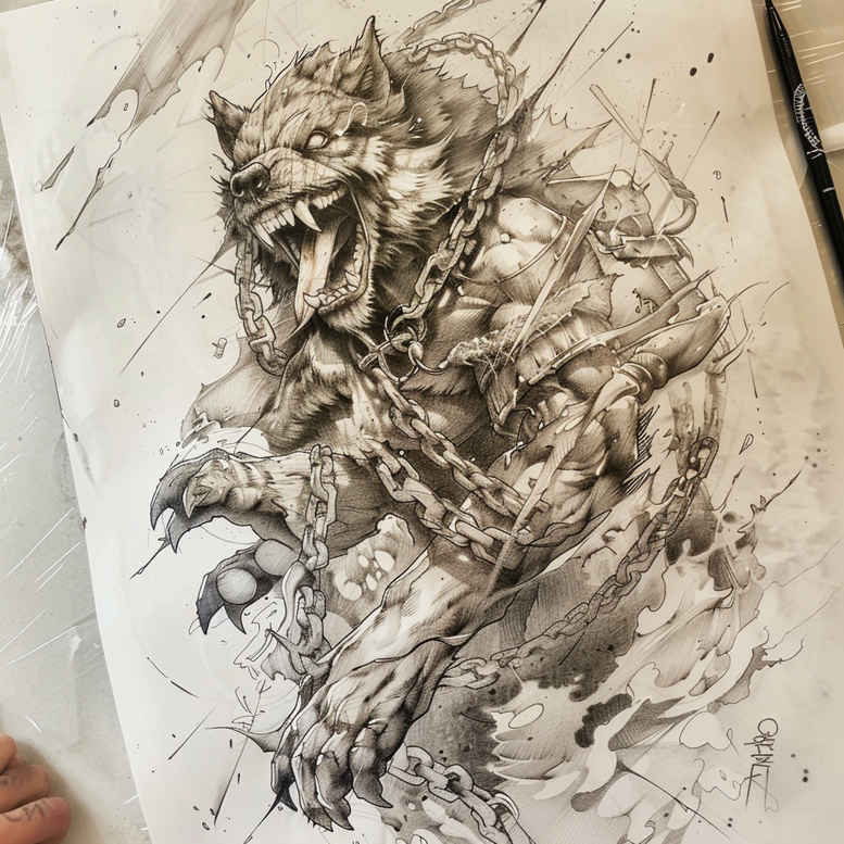 other-vikings tattoo design ideas Realism depth realism strong lines symbolising strength