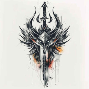 viking-legend-tattoo-realism-lifelike-for-behind-ear – tattoo design ideas free ai generated – Gallery: other-vikings-inkby-ai