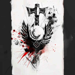viking-shadow-tattoo-realism-realistic-proportions-for-foot – tattoo design ideas free ai generated – Gallery: other-vikings-inkby-ai