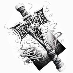 viking-travel-tattoo-neotraditional-rich-shading-for-toe – tattoo design ideas free ai generated – Gallery: other-vikings-inkby-ai