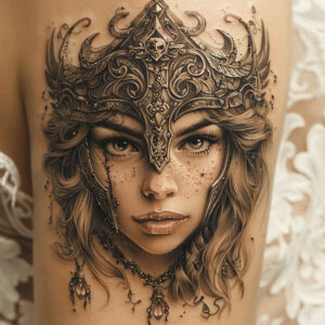 viking-energy-tattoo-neotraditional-layered-fill-for-side – tattoo design ideas free ai generated – Gallery: other-vikings-inkby-ai