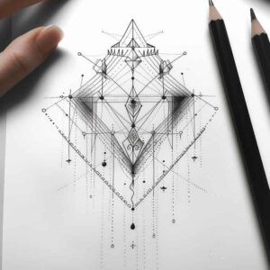 shaded-line-tattoo – tattoo design ideas free ai generated – no-background – for-inner-arm – Gallery: outline-inkby-ai