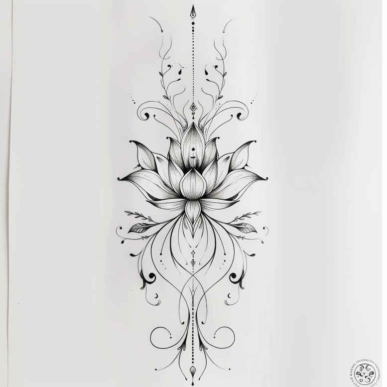 outline tattoo design ideas symbol mark simplicity shows endurance