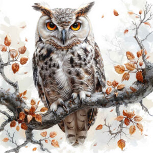 detailed-owl-tattoo – tattoo design ideas free ai generated – realism-real-ink-flow – for-neck – Gallery: owls-inkby-ai