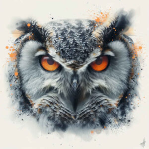 detailed-owl-tattoo – tattoo design ideas free ai generated – surrealism-timeless – for-stomach – Gallery: owls-inkby-ai