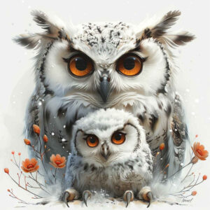 for-women – tattoo design ideas free ai generated – surrealism-distorted-perspective – for-forearm – Gallery: owls-inkby-ai