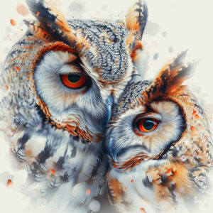 mystical-symbol-owl-tattoo – tattoo design ideas free ai generated – realism-photorealistic-drawing – for-upper-back – Gallery: owls-inkby-ai
