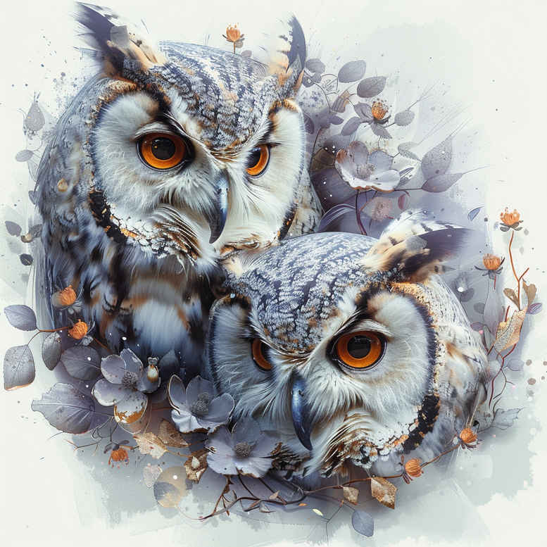 nocturnal-owl-tattoo – tattoo design ideas free ai generated – surrealism-vibrant-contrasts – for-wrist – Gallery: owls-inkby-ai