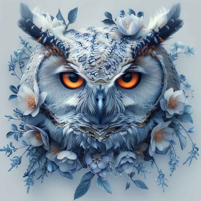 owl-symbol-tattoo – tattoo design ideas free ai generated – neotraditional-artistic-flair – for-calf – Gallery: owls-inkby-ai
