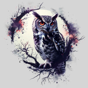 owl-tattoo – tattoo design ideas free ai generated – surrealism-fantastical – for-wrist – Gallery: owls-inkby-ai