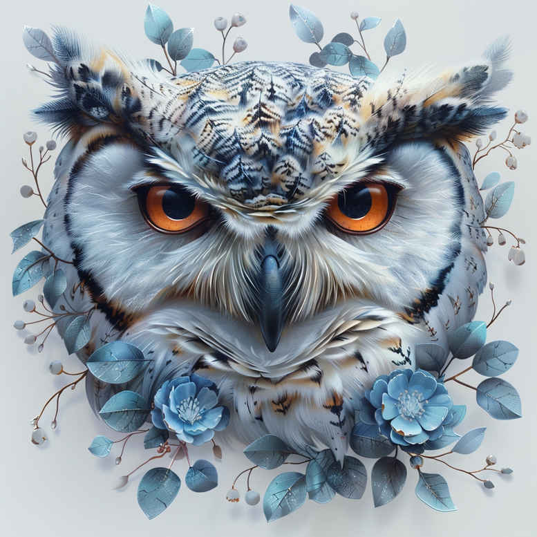 shadow-owl-tattoo – tattoo design ideas free ai generated – realism-refined-contrast – for-inner-arm – Gallery: owls-inkby-ai