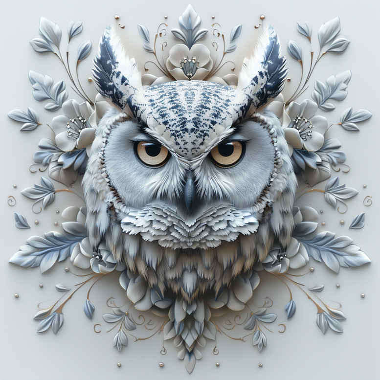 shadow-owl-tattoo – tattoo design ideas free ai generated – surrealism-unconscious-imagery – for-stomach – Gallery: owls-inkby-ai
