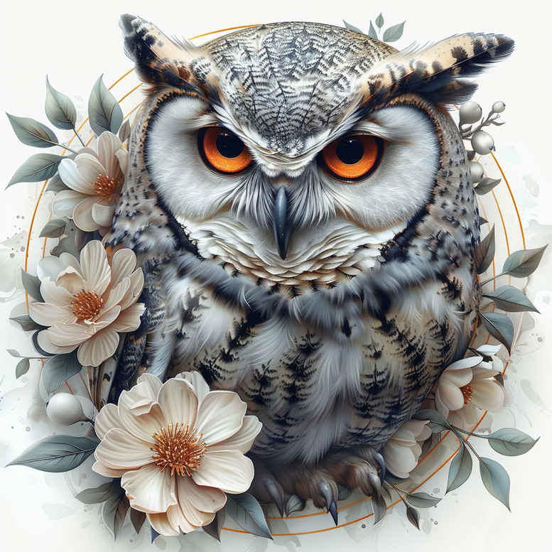 owls tattoo design ideas Realism realistic wrinkles dark background represents courage