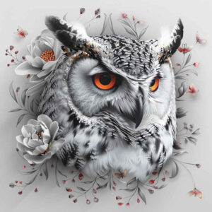 owls tattoo design ideas realistic day for ankle