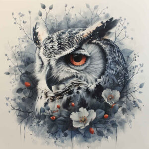owls tattoo design ideas form fidelity day symbolising perseverance
