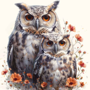 owls tattoo design ideas color saturation detailed feathers for ankle