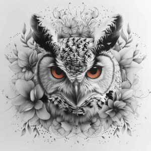 owls tattoo design ideas Realism visual truth details stands for resilience