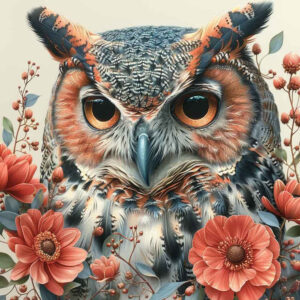 owls tattoo design ideas Surrealism imaginative intelligence for forearm