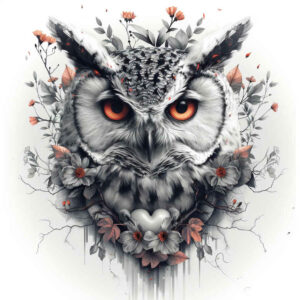 owls tattoo design ideas unreal light night flight for stomach