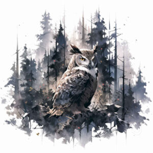 owls tattoo design ideas textured night flight for toe
