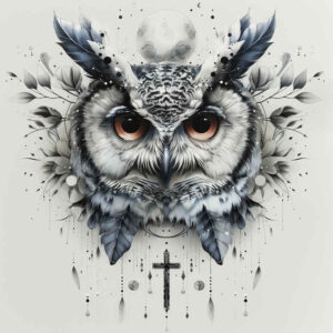 owls tattoo design ideas vivid hues observer for hand