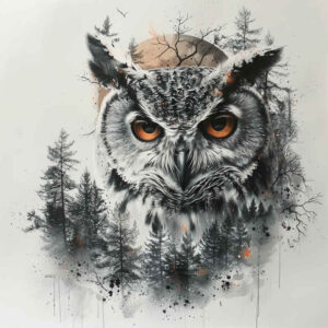 owls tattoo design ideas displaced objects owl for inner arm