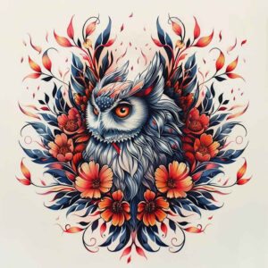 owls tattoo design ideas macro shadows for ankle